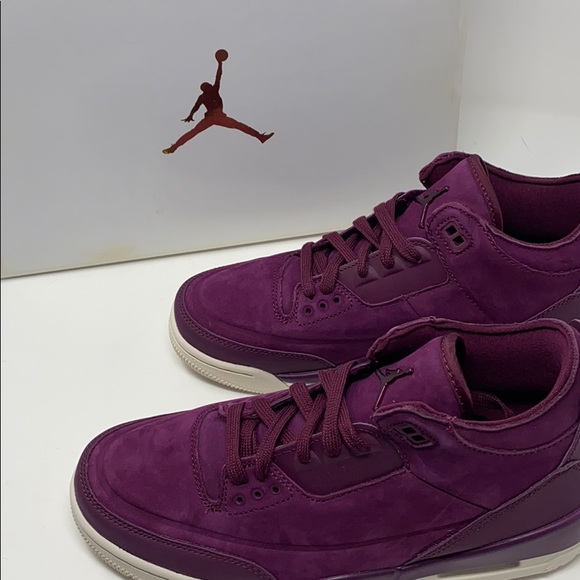 Air Jordan 3 retro SE Bordeaux purple off white - Picture 2 of 8